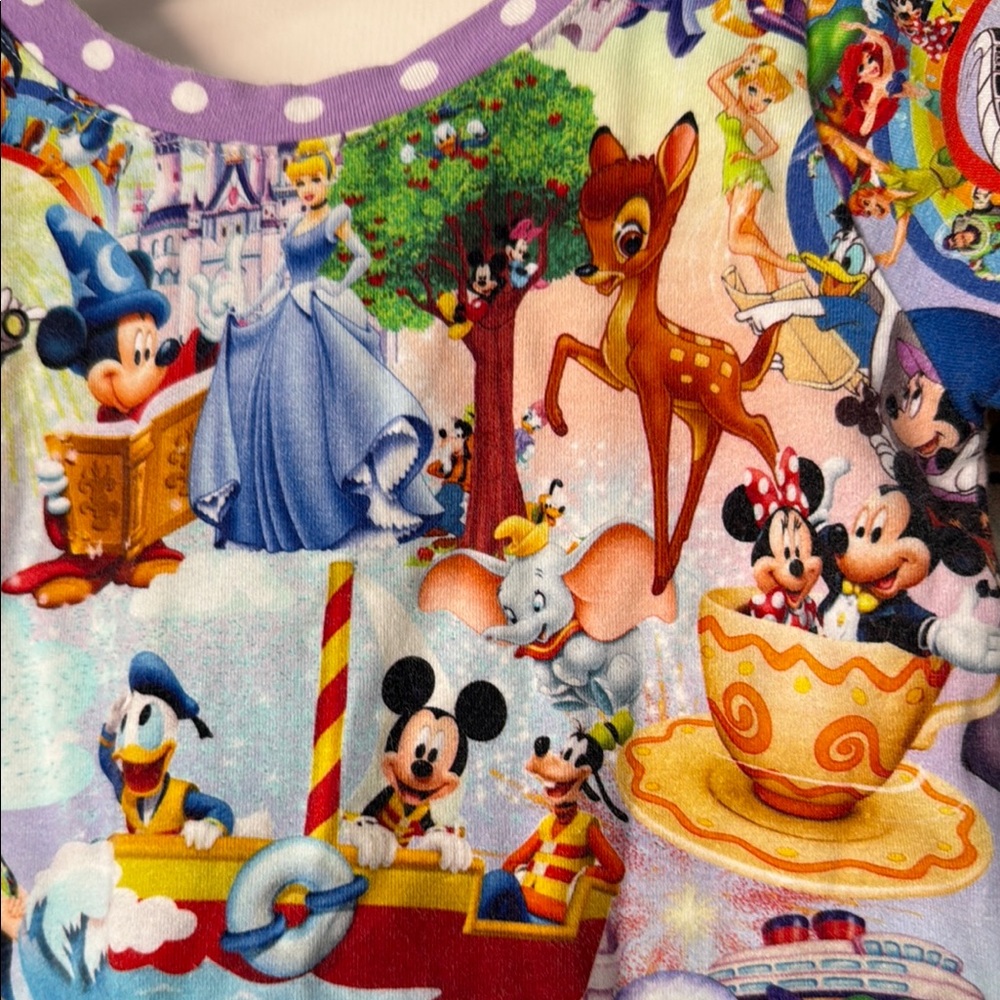 Handmade in USA Disney Character Kids Short Sleeve Tee - Picture 3 of 5